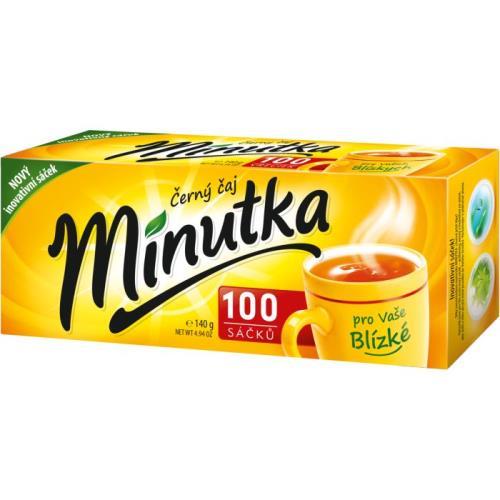 Minutka černý čaj '100' 140g