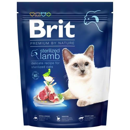 BRIT Premium by Nature Cat Sterilized Lamb 300 g