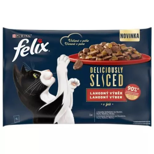 Felix Deliciously sliced kapsička mp farm selection @4x80g