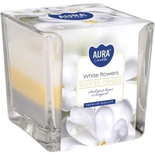 Bispol svíčka white flower 170g