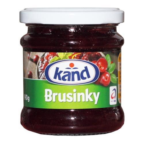 Kand brusinky 190g