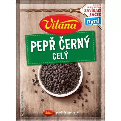 Levně Vitana Koření pepř černý celý 20g