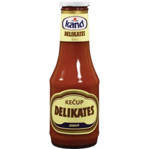 Delikates kečup jemný 520g
