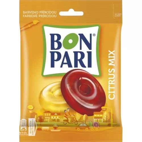 Levně BonPari bonbóny citrus mix 90g