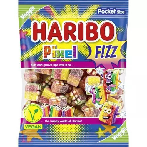 Haribo pixel fizz 80g