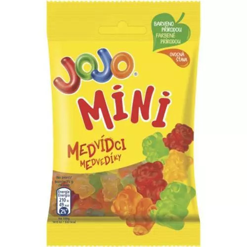 Levně Jojo bonbóny medvídek minis 42g