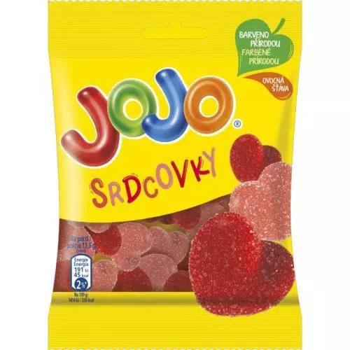 Jojo bonbóny srdcovky 80g