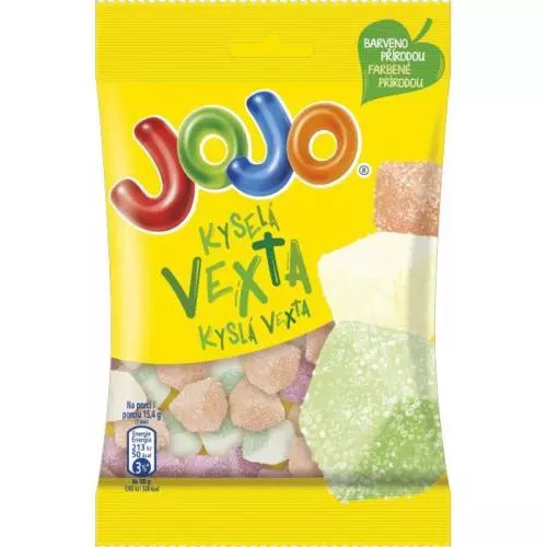 Jojo bonbóny vexta kyselá 80g