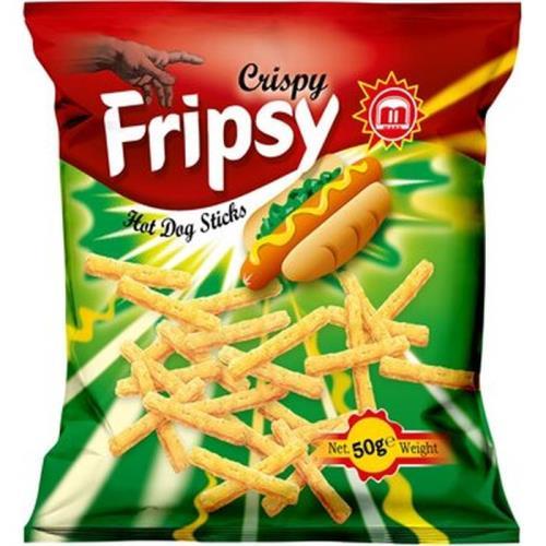 Fripsy crispy tyčinky hot dog 50g