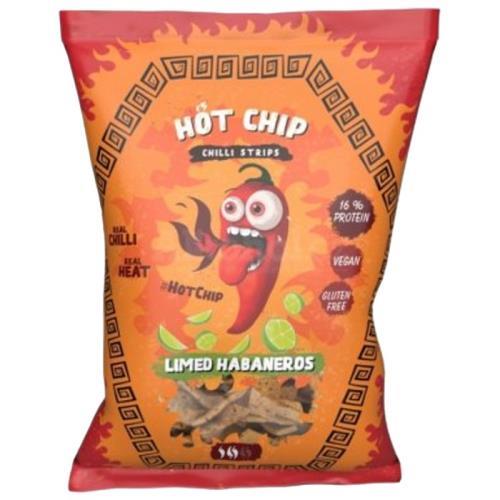 HotChip strips limed habaneros 80g
