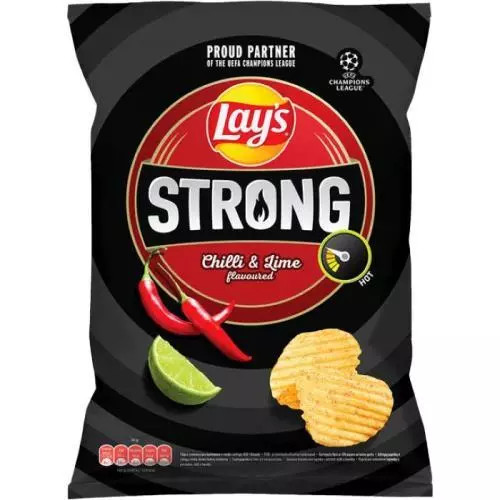Lays strong chilli lime 170g