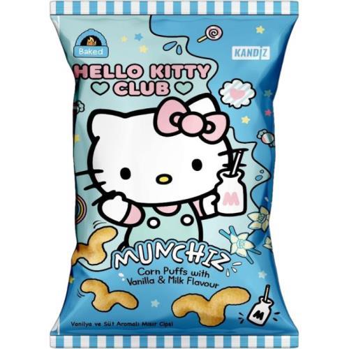 Munchiz cornpuffs hellokitty vanilla milk 35g