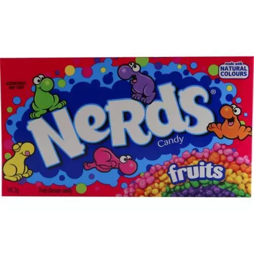 Bonbony Nerds - Ovocné příchutě 142 g