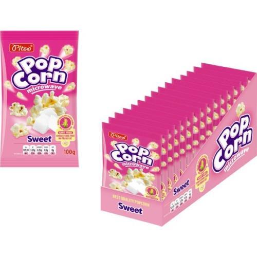 Pitso popcorn do mikrovlnky sladký 100g