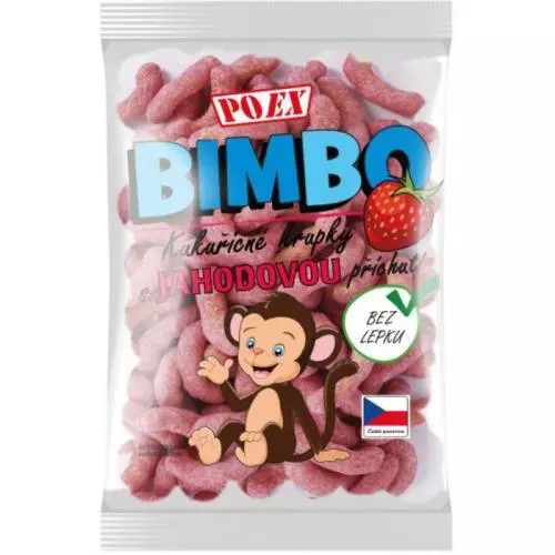 Poex bimbo s jahodovou příchutí 100g