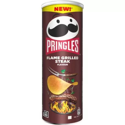 Levně Pringles flame grilled steak 165g