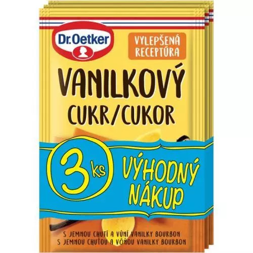 Dr. Oetker vanilkový cukr @3x24g