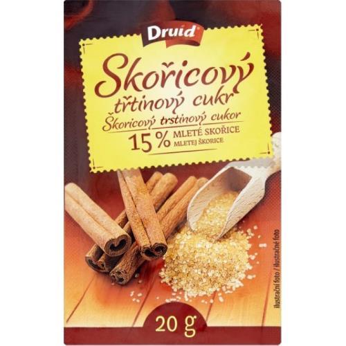 Druid třtinový cukr skořicový 20g