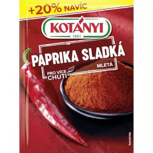 Kotányi paprika  sladká 25g