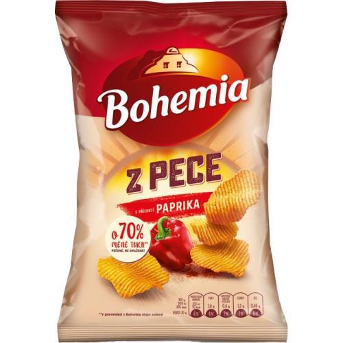 Bohemia chips z pece paprika 100g