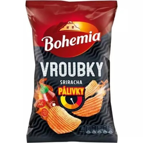 Bohemia vroubky pálivky sriracha 120g