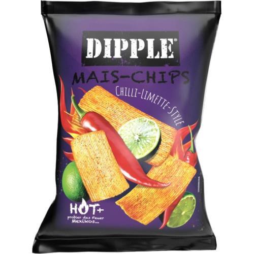 Dipple mais-chips chilli limette style 90g