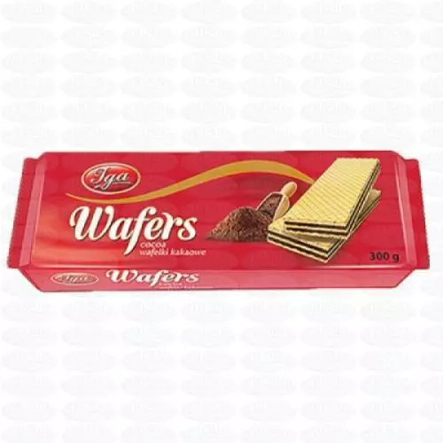 Levně Iga oplatky cocoa 300g