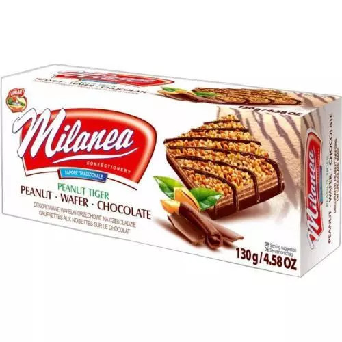 Lumar Milanea wafer peanut tiger 130g
