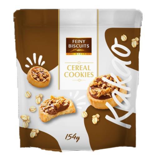 FeinyBiscuits cereal cookies cocoa 154g