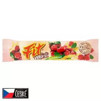 Fit mysli tyčinky brusinkové 30g