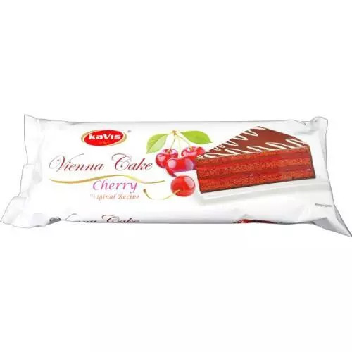 Kavis vienna piškotový dort cherry 200g