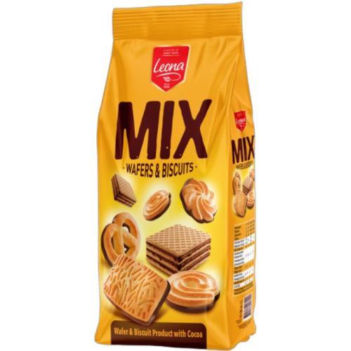 Leona mix wafers biscuits 250g