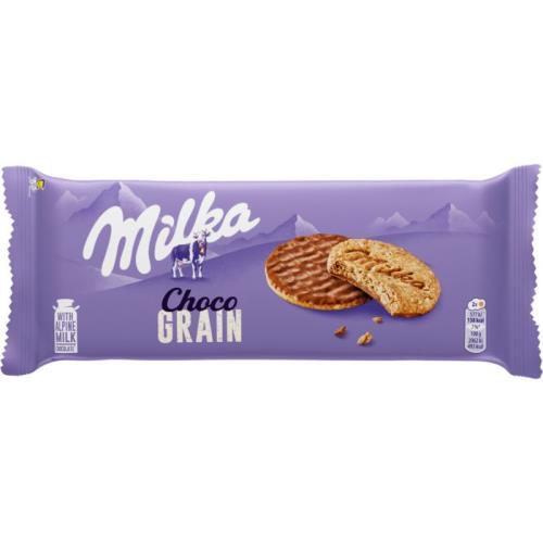 Milka biscuits choco grains 126g