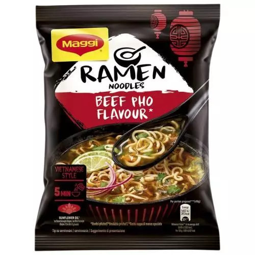 Maggi ramen nudle hovězí pho 90g