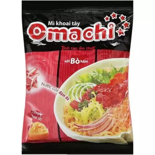 Omachi instantní nudle s hovězí příchutí 79g (my bo)