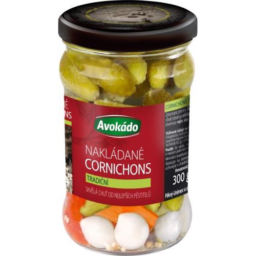 Avokádo cornichons tradiční 300g/150g