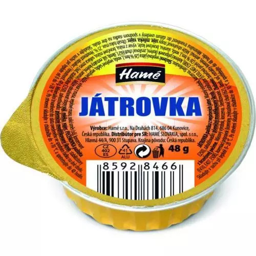 Hamé paštika játrová 48g
