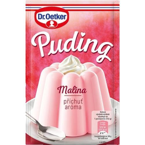 Dr.Oetker puding malina 38g