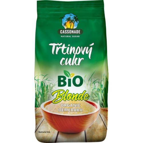 Cassonade třtinový cukr bio blonde 400g