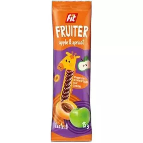 Fit Fruiter ovocná trubička jablko&meruňka 15g