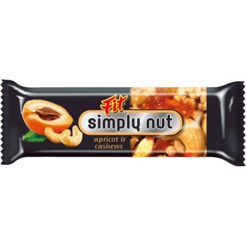 Fit Simply Nut tyčinka meruňka&kešu 35g