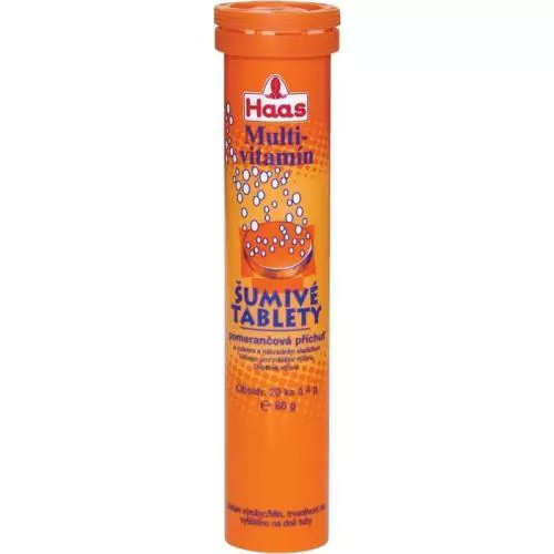 Levně Haas šumivé tabletky multivitamín 80g