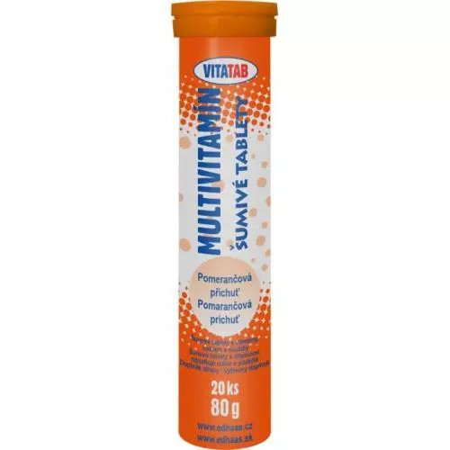 Levně Vitatab šumivé tabletky multivitamín 80g