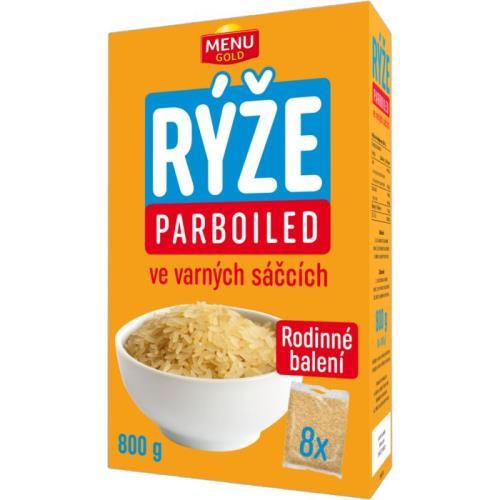 Menu Gold rýže parboiled vs oranžová 800g