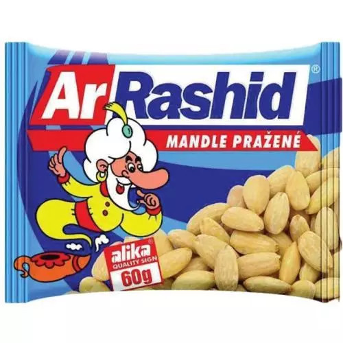 Levně Ar Rashid Mandle pražené solené 60 g