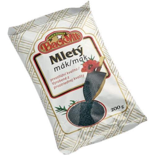 Back Mit mák mletý 200g