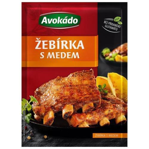 Avokádo žebírka s medem 30g