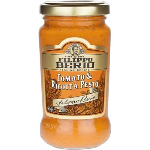 Filippo Berio pesto tomato & ricotta 190g