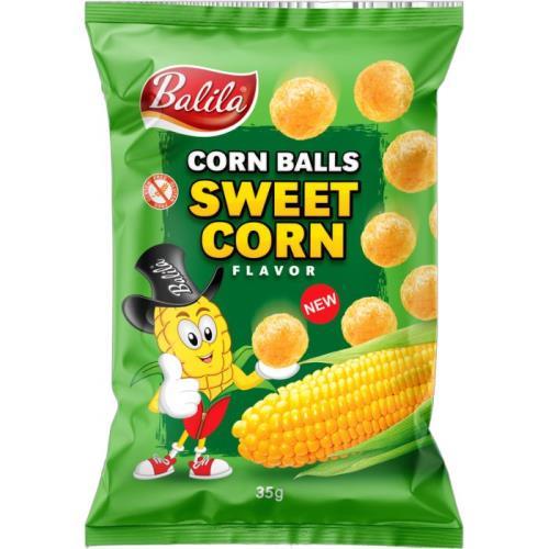 Balila corn puffs balls sweet corn 35g