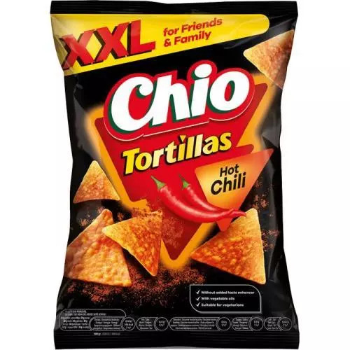 Chio tortilla hot chilli 200g